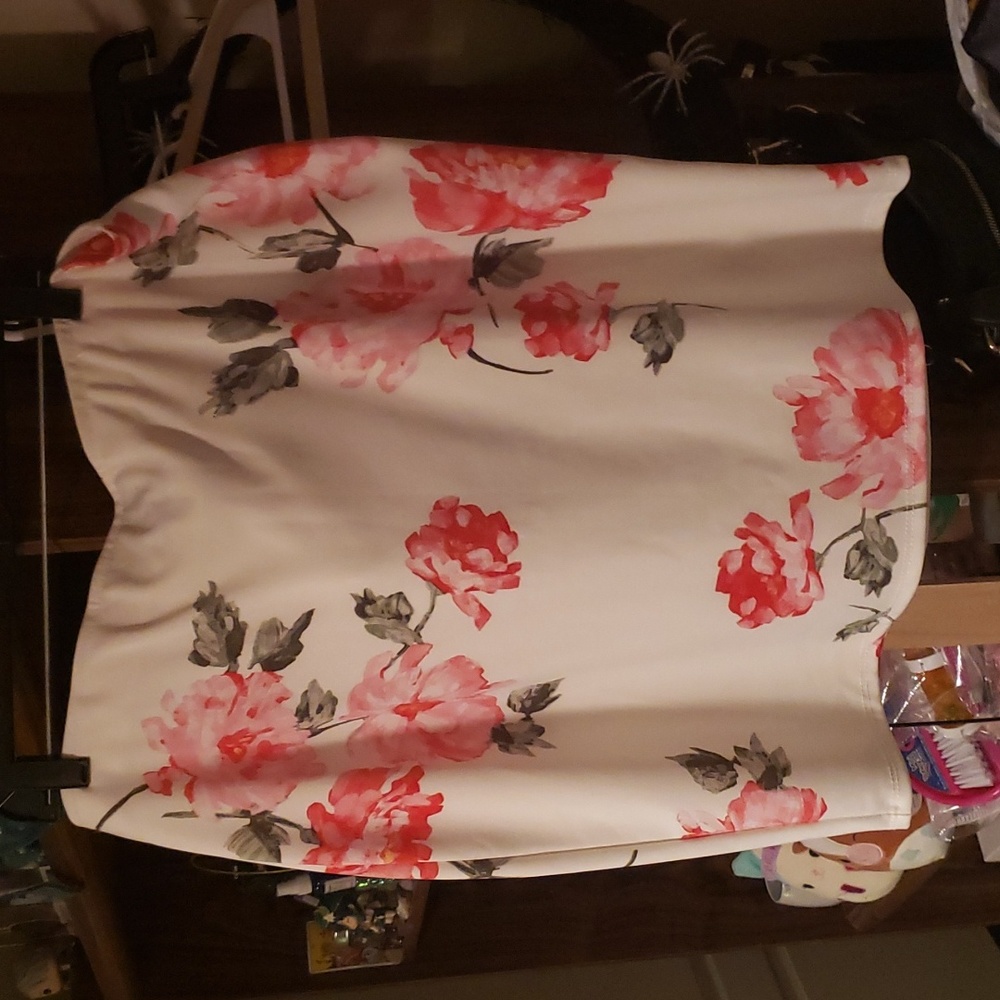 Marianne 3x Floral Pencil Skirt